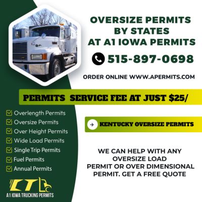 Best Practices in Kentucky Oversize Permits and Overweight Hauling with IOWA A1 Trucking Company