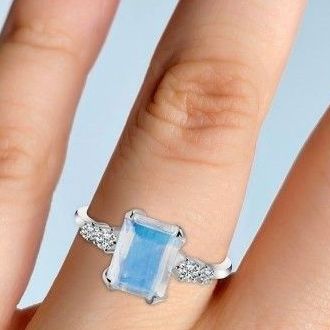 Moonstone Ring