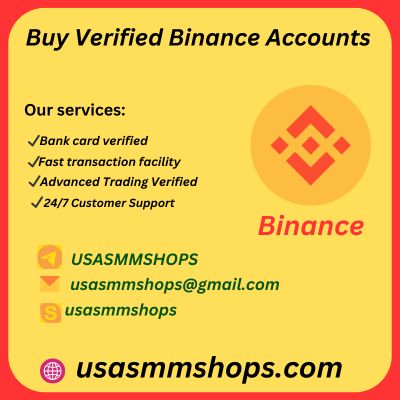 Buy Verified Binance Accounts
$300.00 – $500.00

Buy Verified Binance Accounts
Purchase balance accounts from our platform are generally encouraged. Often the terms of service of that platform must be followed. Balance account USA, UK ,CA verified so customer gets 100% satisfaction. It is important to respect the rules and policies set by the online services to maintain fair and safe Digital environment. If you are facing challenges related to your account or balance, it is recommended to contact platform official. Buy balance account from here and get 100% satisfaction. All those who have purchased accounts from our website are getting satisfaction.

Features Verified Binance Account
✔ KYC-verified Binance account
✔USA &amp; UK Countries)
✔ fully consumer satisfaction
✔VIP Benefits and Discounts
✔100% full document verified
✔ USA,UK,CA,AUS,KHM,COL,DEU other countries Binance Account
✔Fast transaction facility
✔Driving License Passport Visa is used here
✔Advanced Trading Verified
✔ Bank card verified
✔Social Security Number SSN has been verified
✔Fiat Currency Support
✔The account is reachable for all country
✔ Compliance with Regulatory Standards
✔24/7 Customer Support

If you have more question about our verified Binance account, please contact with us
Skype : usasmmshops
Telegram : USASMMSHOPS
WhatsApp : +1(915)257-2709
Email : usasmmshops@gmail.com
https://usasmmshops.com/product/buy-verified-binance-accounts/