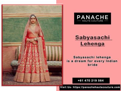 Sabyasachi | Shop Online Sabyasachi Lehenga, Sarees, Sharara - Panache Haute Couture

Be it a high-profile Indian wedding or a simple traditional wedding, Sabyasachi lehenga is a dream for every Indian bride. The ace designer Sabyasachi lives in each Indian bride’s heart as he has something to offer with his essence of top-notch design. Wearing bridal Sabyasachi sarees, lehengas, or Sabyasachi Anarkali is a dream come true experience for every Indian girl. Hence, if you are one of them and require any assistance with choosing the ideal Sabyasachi Lehenga and want an extensive perspective Panache Haute Couture is here for you every time.  Designer Sabyasachi’s closet is now open to you. Shop his exclusive collection of lehengas, saree, Anarkali &amp; other dresses. Feel confident in silhouettes that complement and bring the best in you. 

Visit us - https://panachehautecouture.com/collections/sabyasachi-inspired-collection