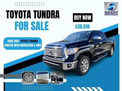 For those looking to buy a dependable car, there is the &lt;a href=&quot;https://www.smartchevrolet.com/toyota-tundra-for-sale/&quot;&gt;Toyota Tundra for sale&lt;/a&gt;. Anyone looking for a new truck will find it to have a variety of features that make it a great choice. A dependable and strong truck that will last for many years is the Tundra. Additionally, it is a cosy truck to drive and has a lot of storage space. It is resilient and adaptable to different situations. Driving this truck is also comfortable. Check out the options at your nearby dealership if you're looking for a Toyota Tundra.