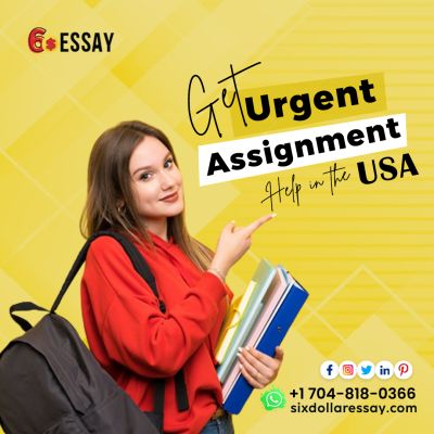 Get Urgent Assignment Writing Help in the USA at SixDollarEssay Academic writing company.
Six Dollar Essay stage, it is the primary name for the cheap assignment writing help and in the special succession, we also offer almost all kinds of writing services at a low cost.
Website: https://sixdollaressay.com/cheap-assignment-writing-services/