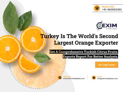 Turkey is the world's second largest orange exporter.
Get a comprehensive Turkish citrus fruits exporter report for better analysis.
Visit here: https://eximtradedata.com/turkey-import-export-data
#Turkeyimportexportdata
#turkeyimportdata
#turkeyexportdata
#globalimportexportdataprovider
#importexportdata