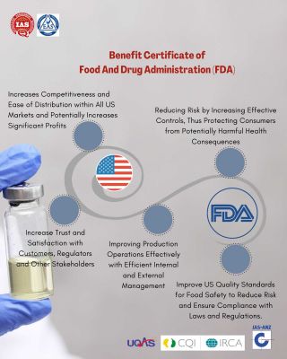 FDA registered company is a drug, medical device, food, dietary supplement manufacturer which has FDA registration. Food and Drug Administration (FDA) is a universally recognized federal agency, responsible for protecting the public health by ensuring the safety of food and drug products. FDA certification is a necessary requirement for the manufacturers of food, drugs, medical devices, dietary supplements to export their products to the United State. Call @ +6531591803 or visit our blog https://ias-singapore.com/fda-certification-in-singapore/