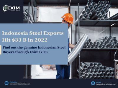 Indonesia Steel exports hit $33 B in 2022.
Find out the genuine Indonesian steel buyers through Exim GTIS.
Visit here: https://eximtradedata.com/indonesia-import-export-data
#indonesiaimportexportdata
#indonesiaimportdata
#indonesiaexportdata
#globalimportexportdataprovider
#IndiaImportExportData
#importexportdata